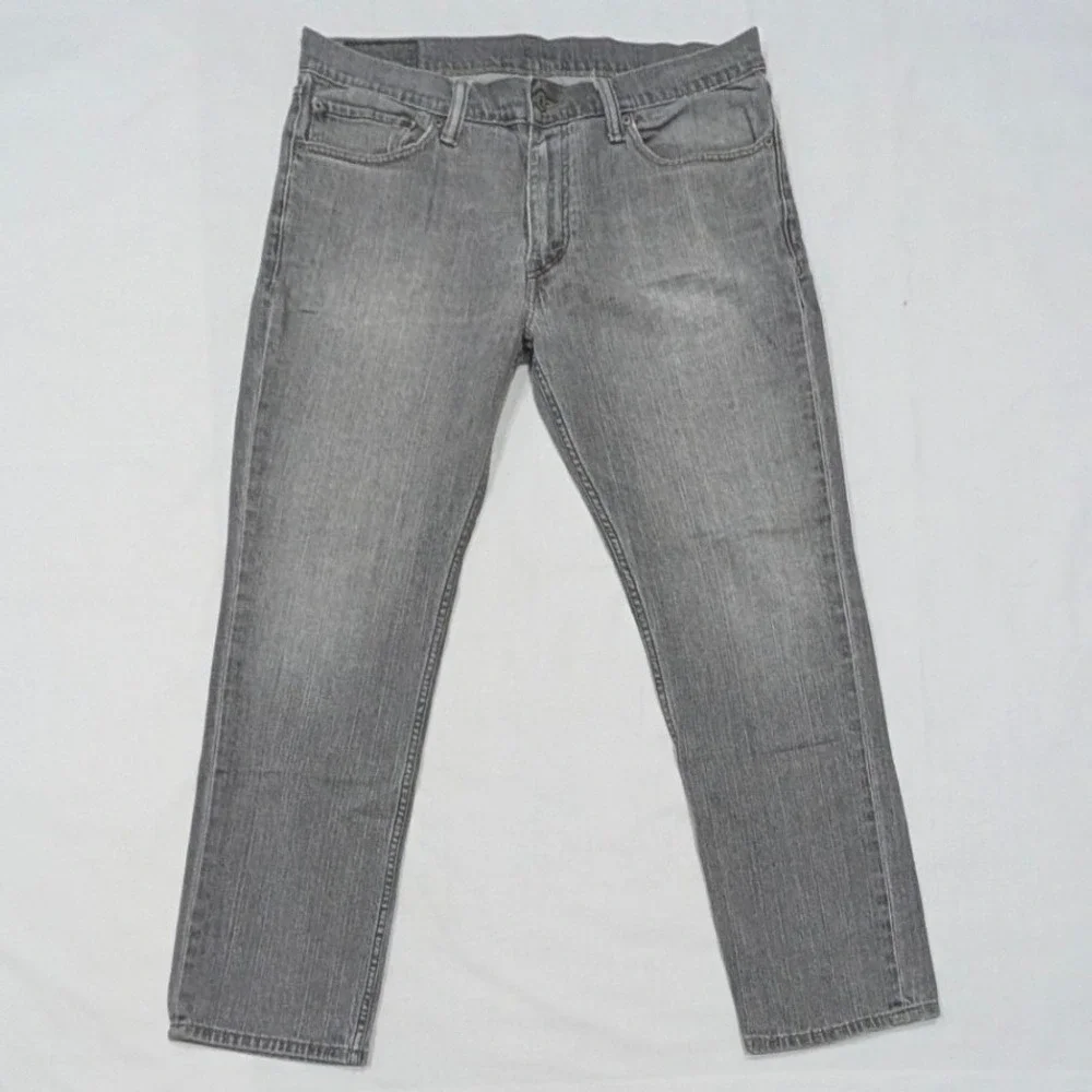 Levi's 511 Slim Fit Grey Denim Jeans Men's W36 L30